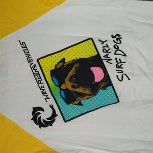 WRV narly surf dogs 3/4 sleeve